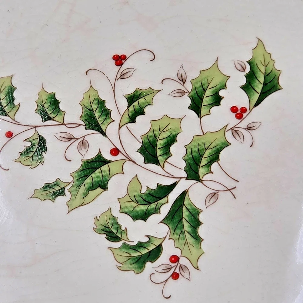 Royal Limited Holly Holiday Pasta Bowl 12